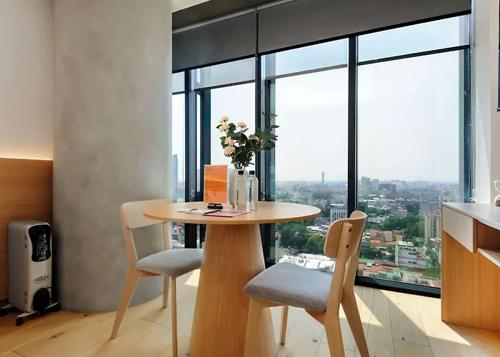 Upscale Loft In The Heart Of Cuauhtemoc Apartamento México DF